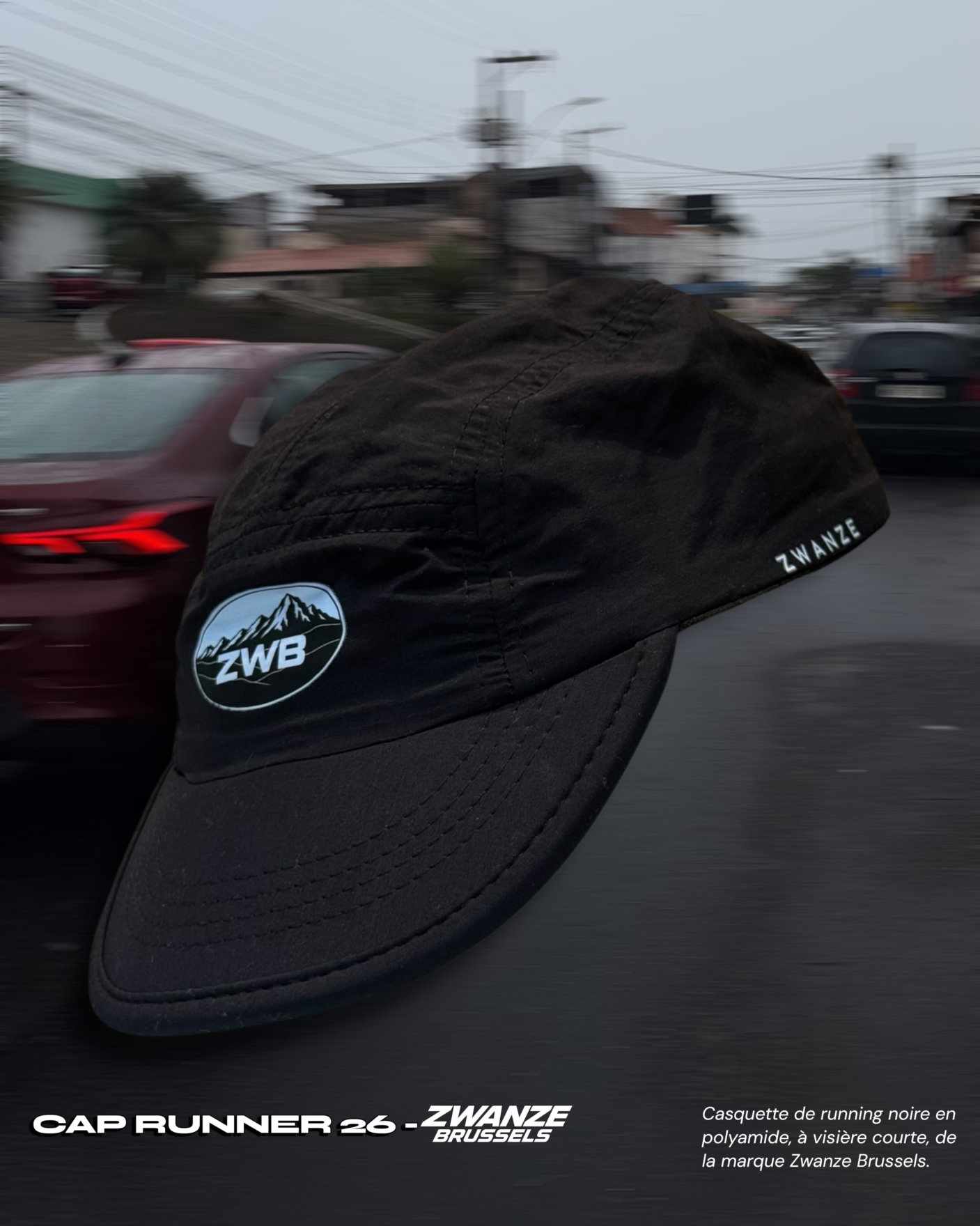 Boné Zwanze Cap Runner